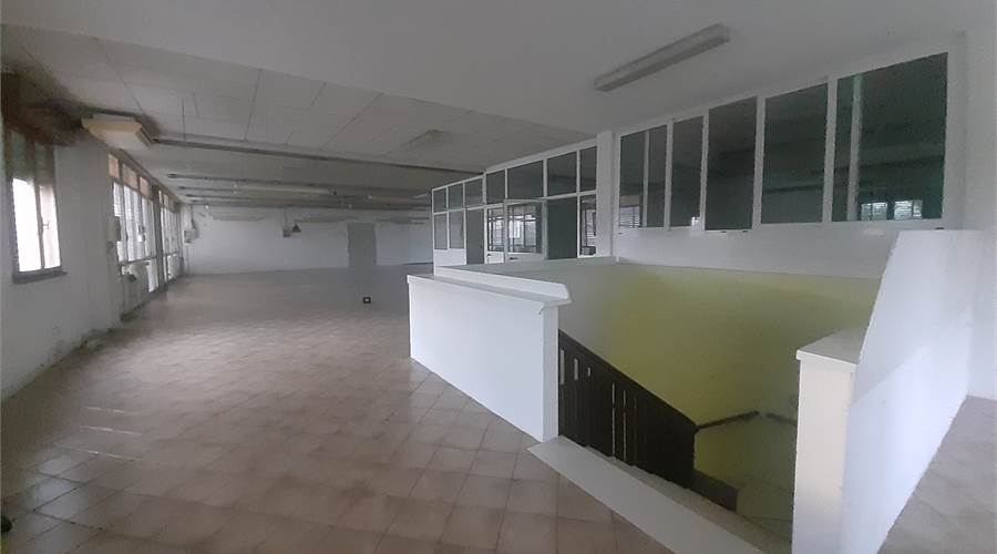 1° piano accesso scala chiocciola